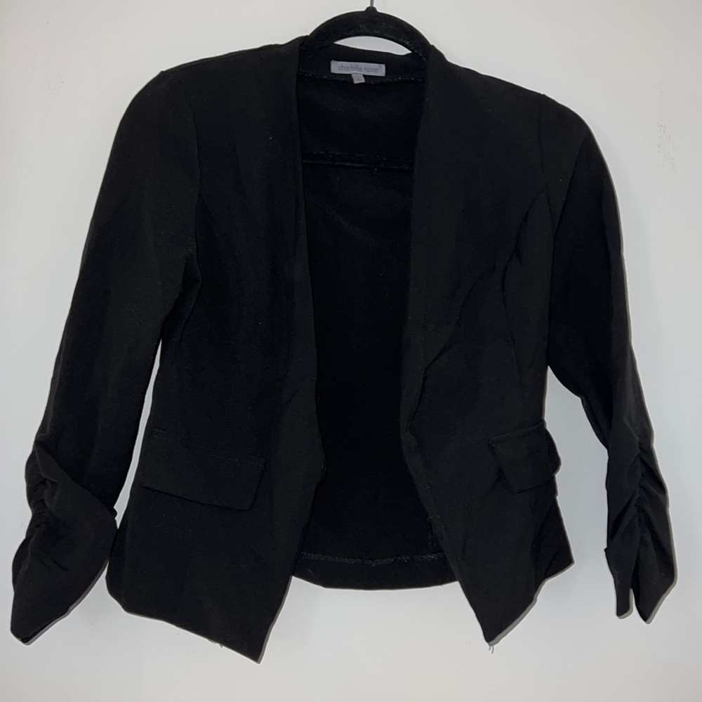 Charlotte Russe | Black Open Jacket